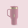 30 oz SnapSeal™ Tumbler (w/ Straw & Handle) qKvh