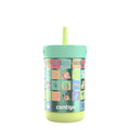 Contigo® Kids Leighton Spill-Proof Stainless Steel Tumbler with Straw, 12oz NovY