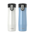 Contigo® AUTOSEAL® West Loop Vacuum-Insulated Stainless Steel Travel Mug with Easy-Clean Lid, 20 oz, 2-Pack nKZl