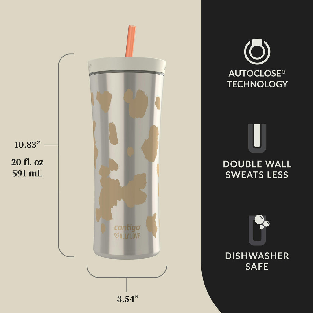 Contigo® x Ally Love Streeterville AUTOCLOSE® Shake & Go® Tumbler, 20oz