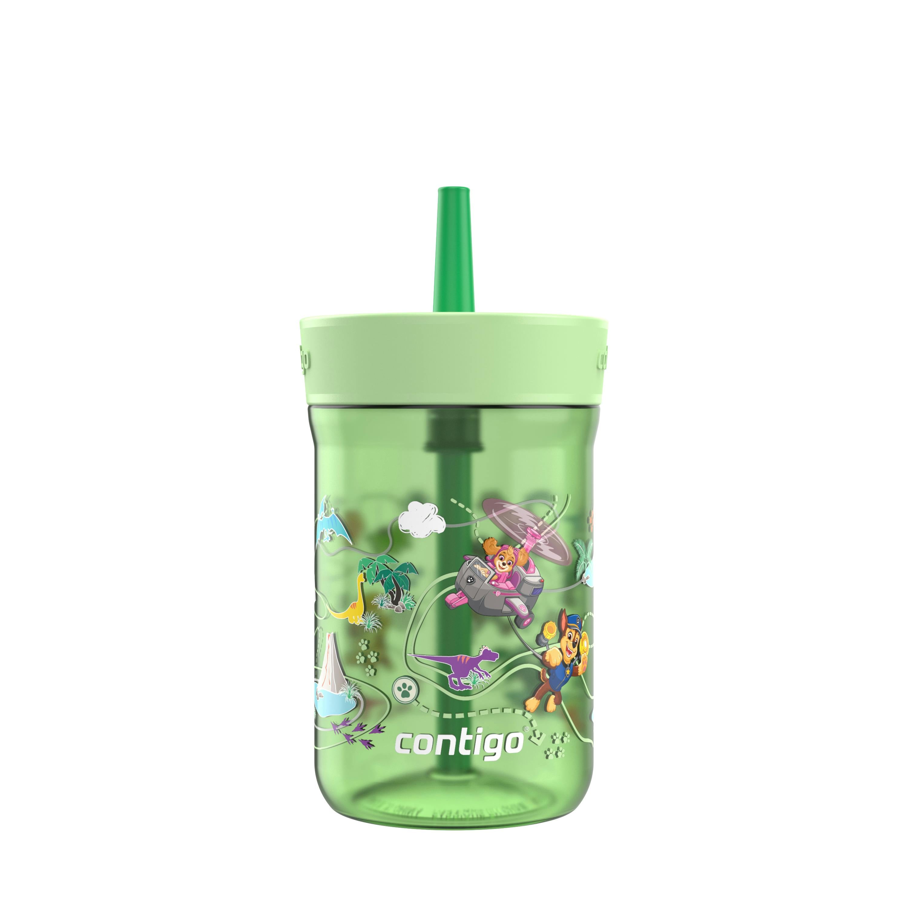 Contigo® Kids’ Leighton Straw Tumbler with Spill-Proof Leak-Proof Lid, 14oz