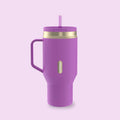 30 oz SnapSeal™ Tumbler (w/ Straw & Handle) LOkA