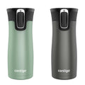 Contigo® West Loop 2.0 Leak-Proof Spill-Proof Insulated Stainless Steel Travel Mug, 16oz., 2 Pack 6nVa