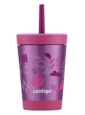 Kids Spill-Proof Stainless Steel Tumbler with Straw and THERMALOCK®, 12 oz lHvJ
