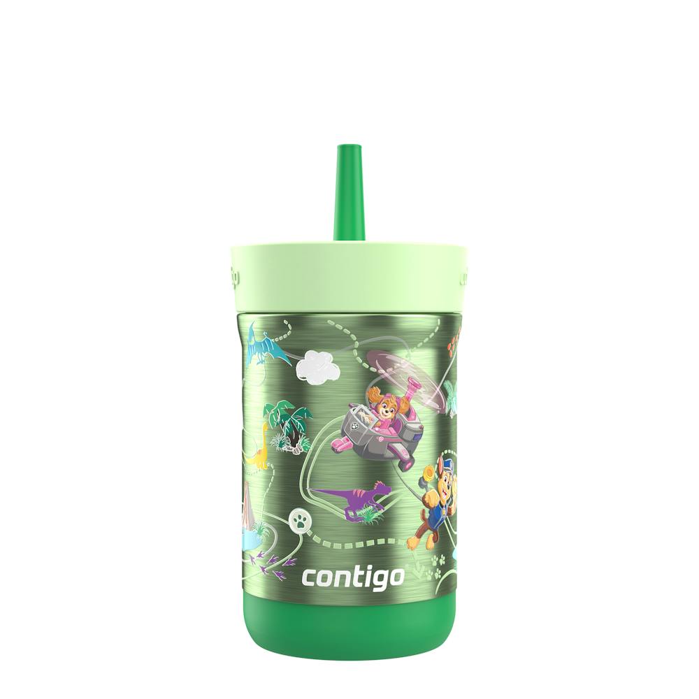 Contigo® Kids Leighton Spill-Proof Stainless Steel Tumbler with Straw, 12oz vzoK