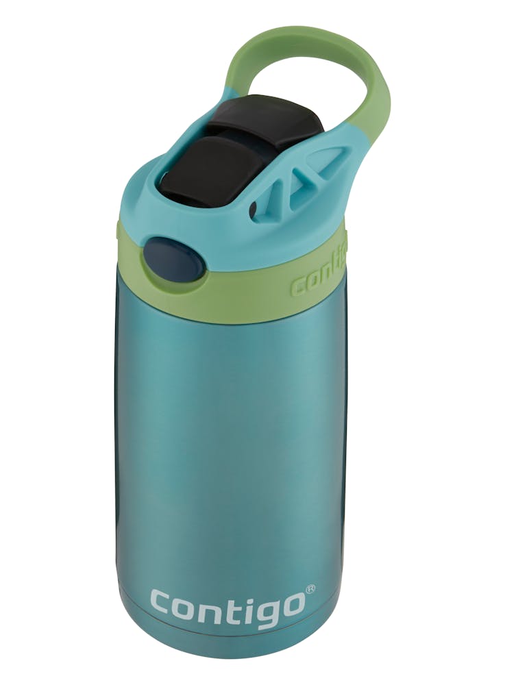 Contigo® Kids Straw Stainless Steel Water Bottle with AUTOSPOUT® Lid, 13oz wzcw