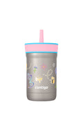 Contigo® Kids Leighton Spill-Proof Stainless Steel Tumbler with Straw, 12oz o9xF