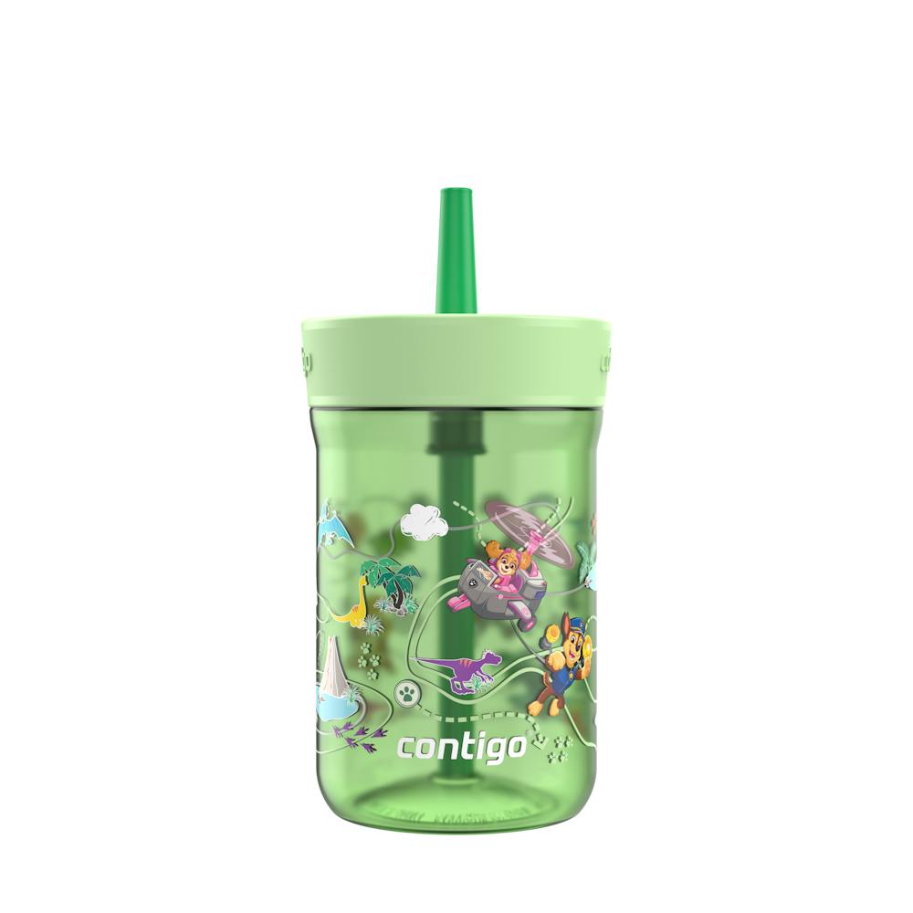 Contigo® Kids’ Leighton Straw Tumbler with Spill-Proof Leak-Proof Lid, 14oz hmEO