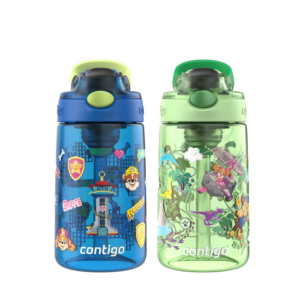 Contigo® Kids Water Bottle with Redesigned AUTOSPOUT® Straw, 14 oz 2fAs